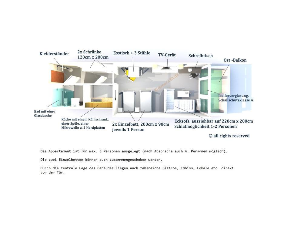 Appartments Ueber Den Wolken Fürth Oda fotoğraf